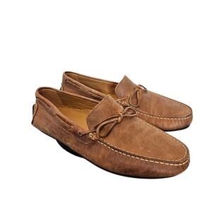 Overland Men's Tyler Leather Moccasin Shoes Style # 52249 Size: EU44 (US 10.5-11